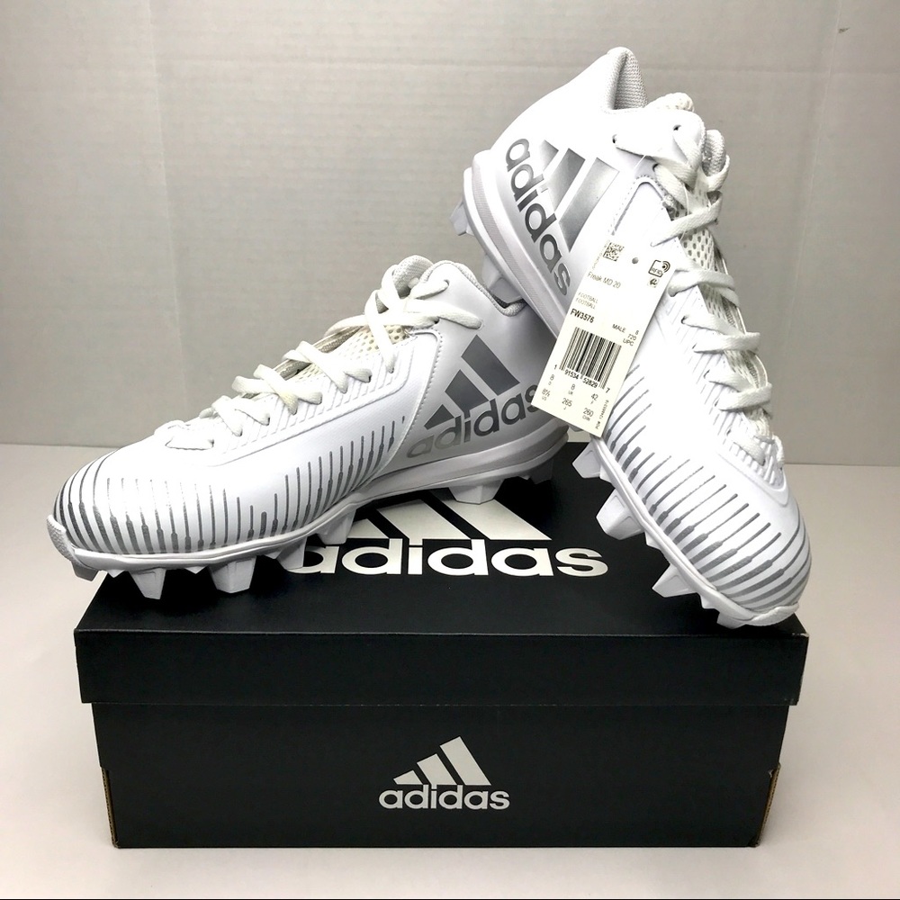 Adidas Men Freak MD Football Cleats whteNEW In Box
